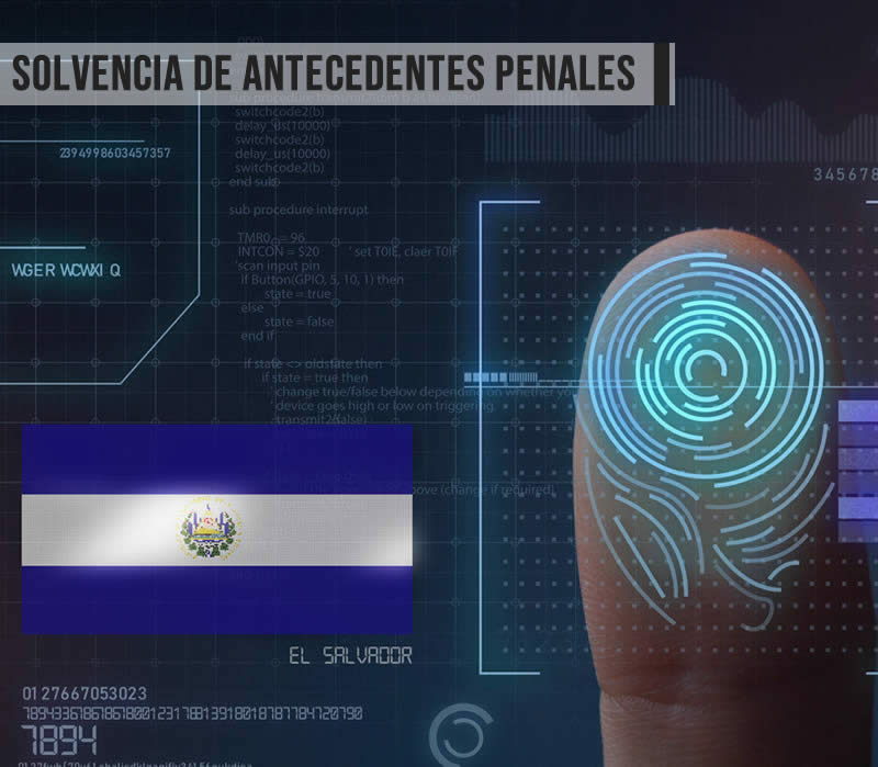 Solvencia de Antecedentes Penales