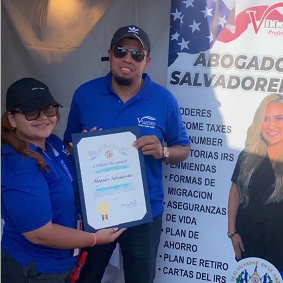 Compartiendo con la comunidad salvadoreña en el día del salvadoreño