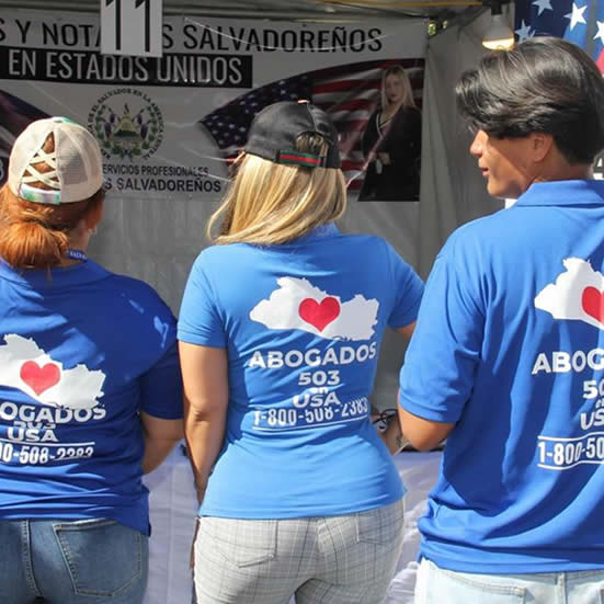 Compartiendo con la comunidad salvadoreña en el día del salvadoreño