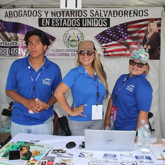 Compartiendo con la comunidad salvadoreña en el día del salvadoreño