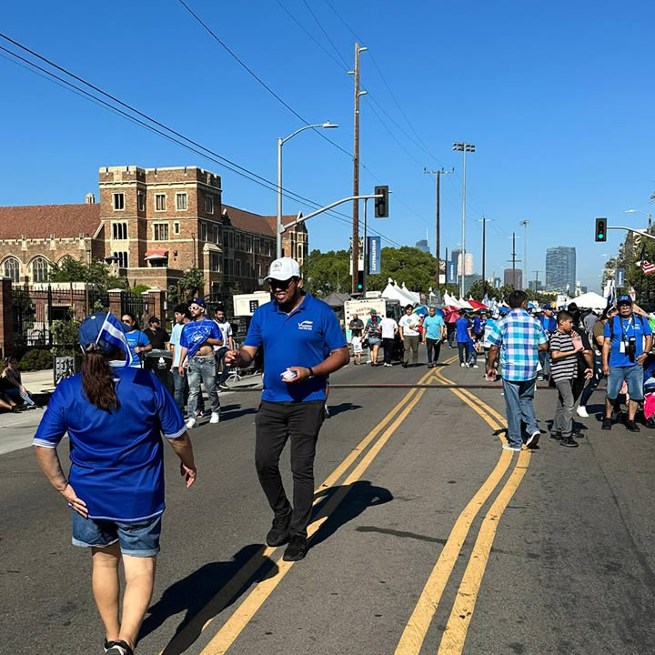 Participamos en el Festival Día del Salvadoreño Agosto 2023, junto a nuestros compatriotas salvadoreños