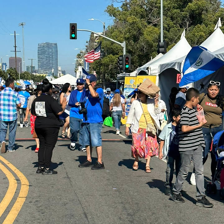 Participamos en el Festival Día del Salvadoreño Agosto 2023, junto a nuestros compatriotas salvadoreños