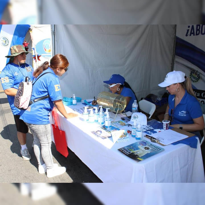 Participamos en el Festival Día del Salvadoreño Agosto 2023, junto a nuestros compatriotas salvadoreños